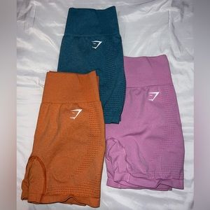 Gymshark vital seamless 2.0 shorts bundle
